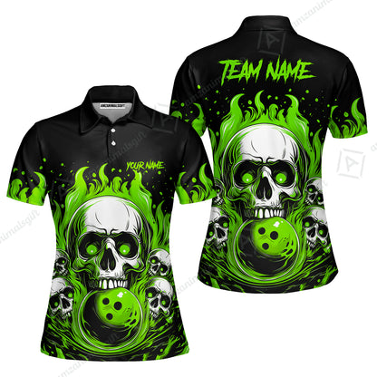 Women Polo||Green