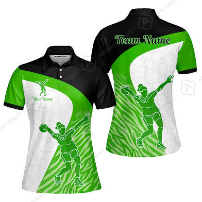 Women Polo||Green