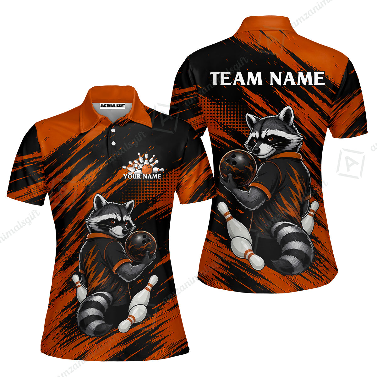 Women Polo||Orange
