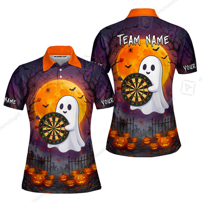 Women Polo Shirt||Orange