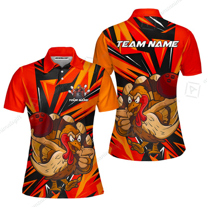 Women Polo||Orange