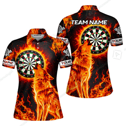 Women Polo Shirt||Orange