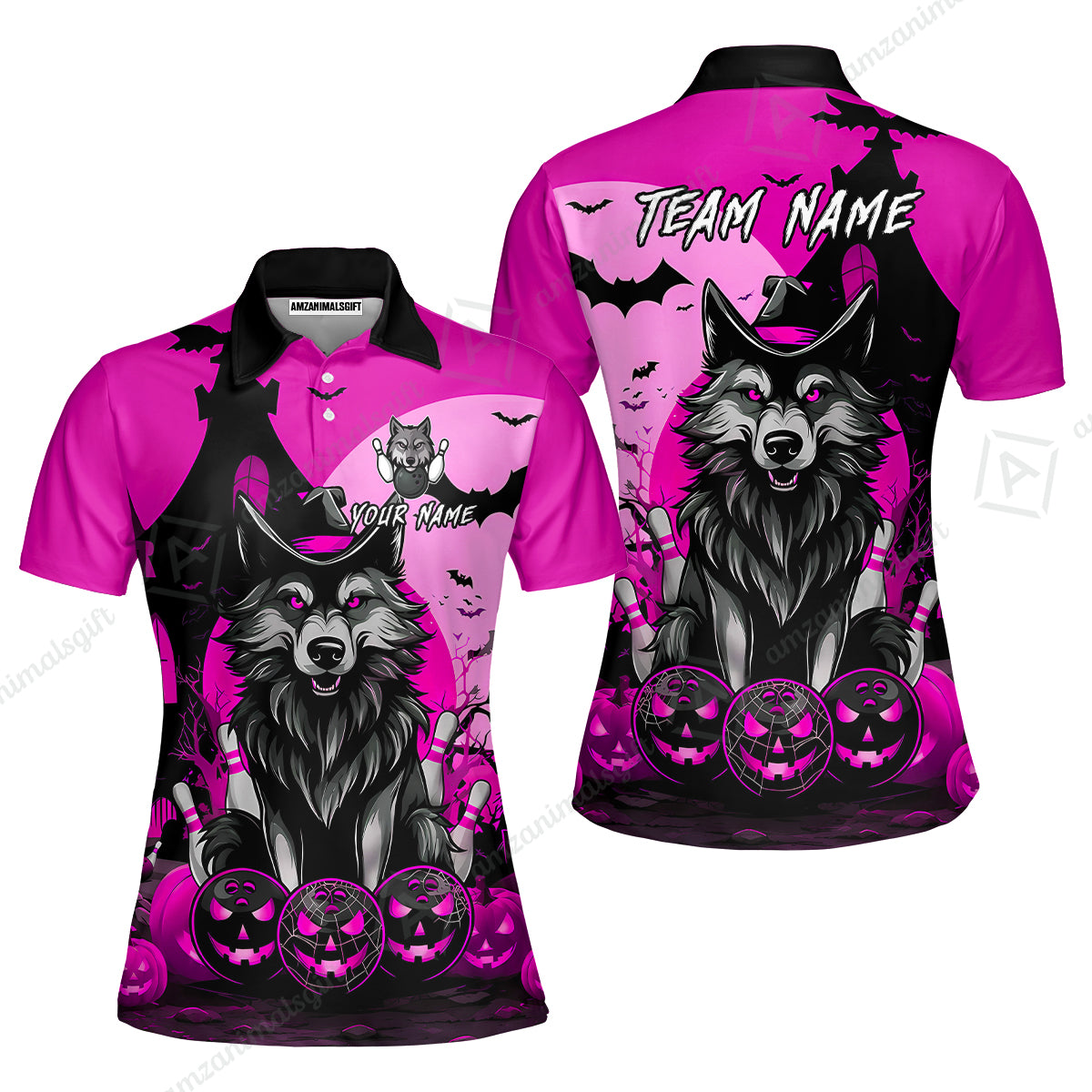 Women Polo||Pink