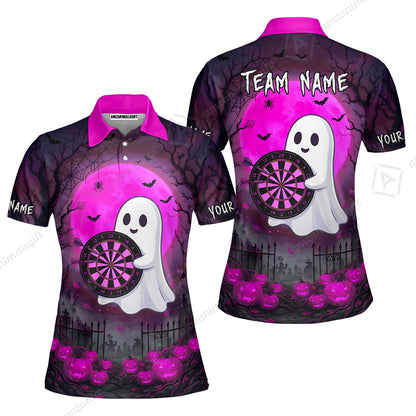 Women Polo Shirt||Pink