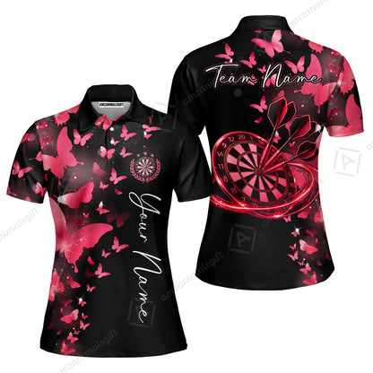 Women Polo Shirt||Pink