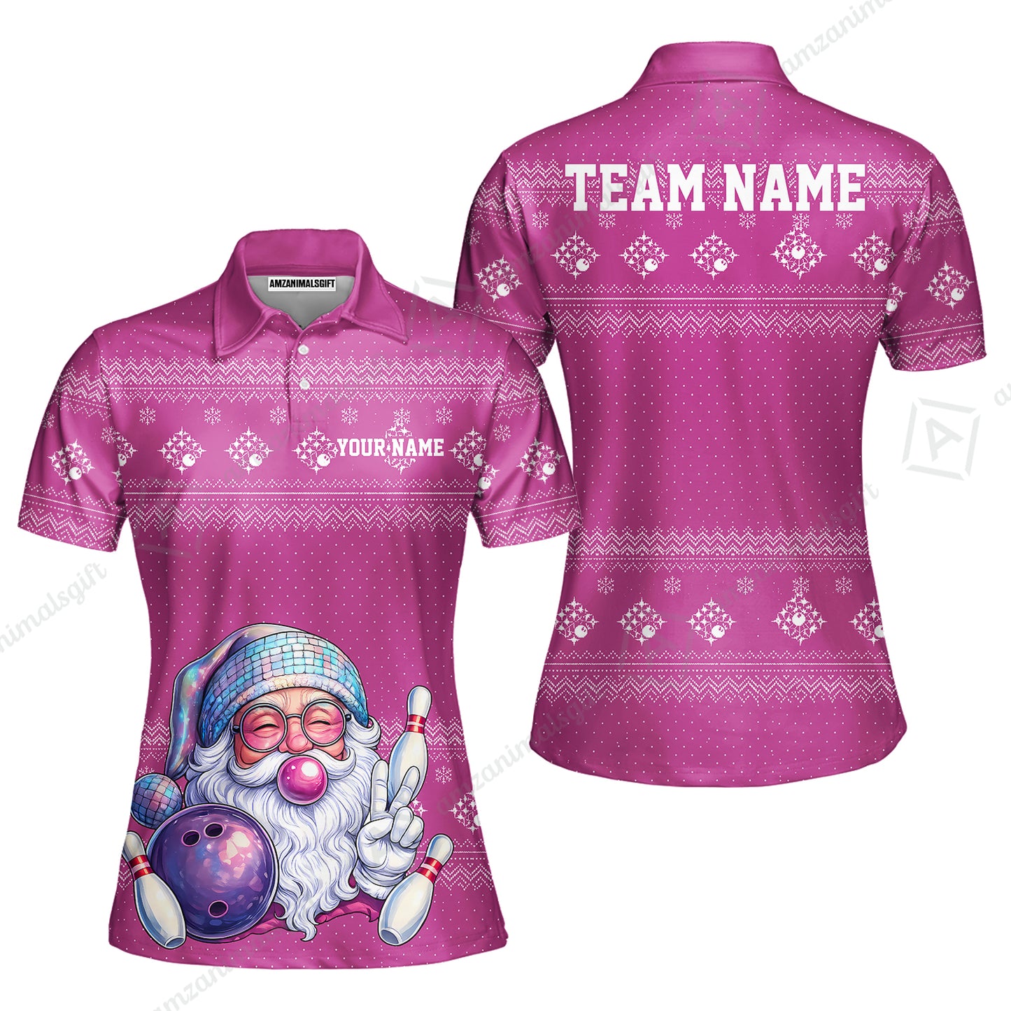 Women Polo||Pink