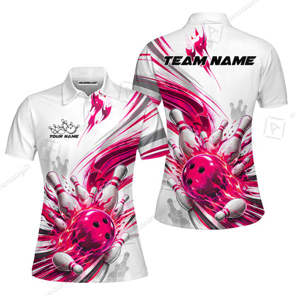 Women Polo||Pink