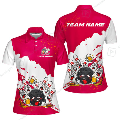 Women Polo||Pink