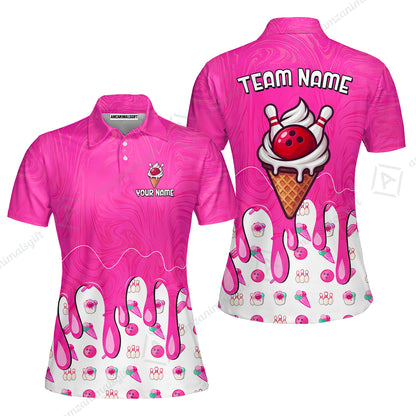 Women Polo||Pink