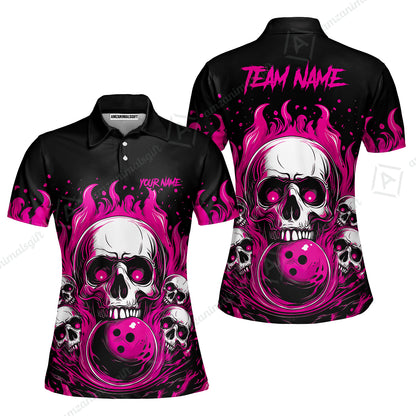 Women Polo||Pink