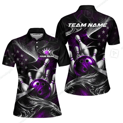 Women Polo||Purple