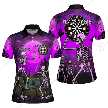 Women Polo Shirt||Purple