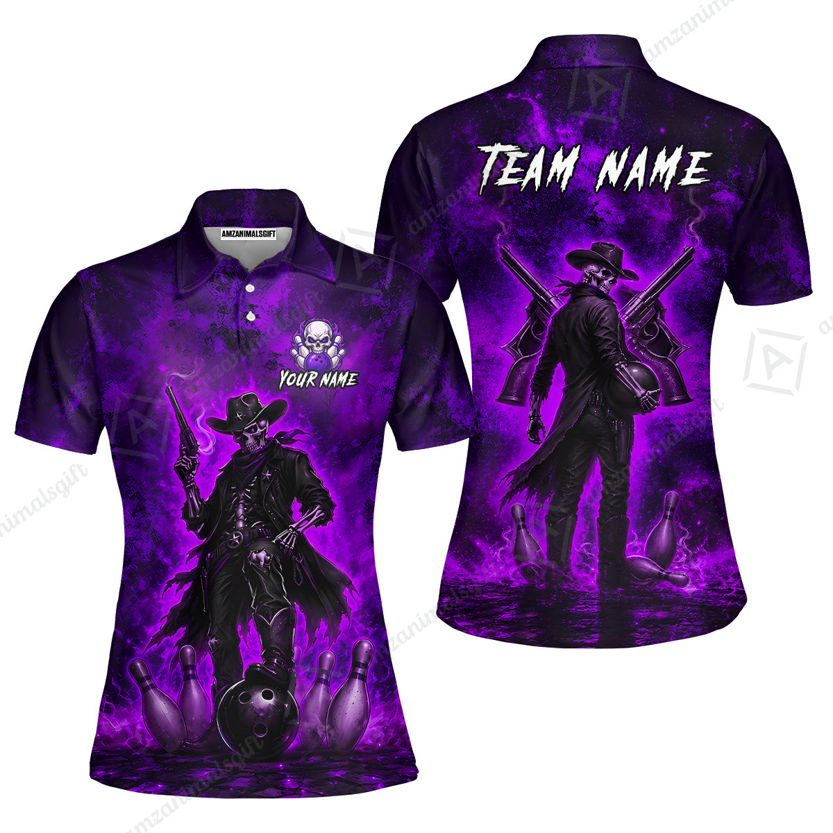Women Polo||Purple