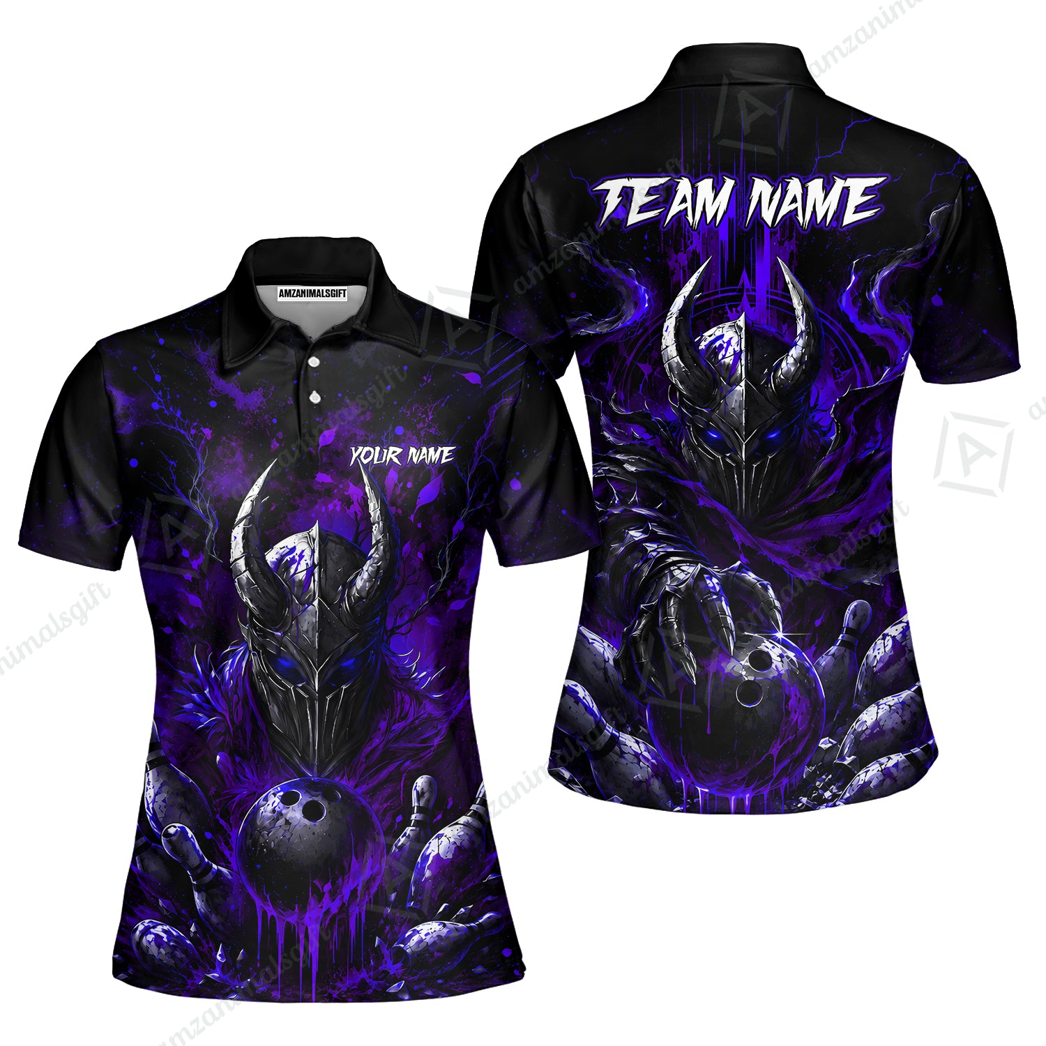 Women Polo||Purple