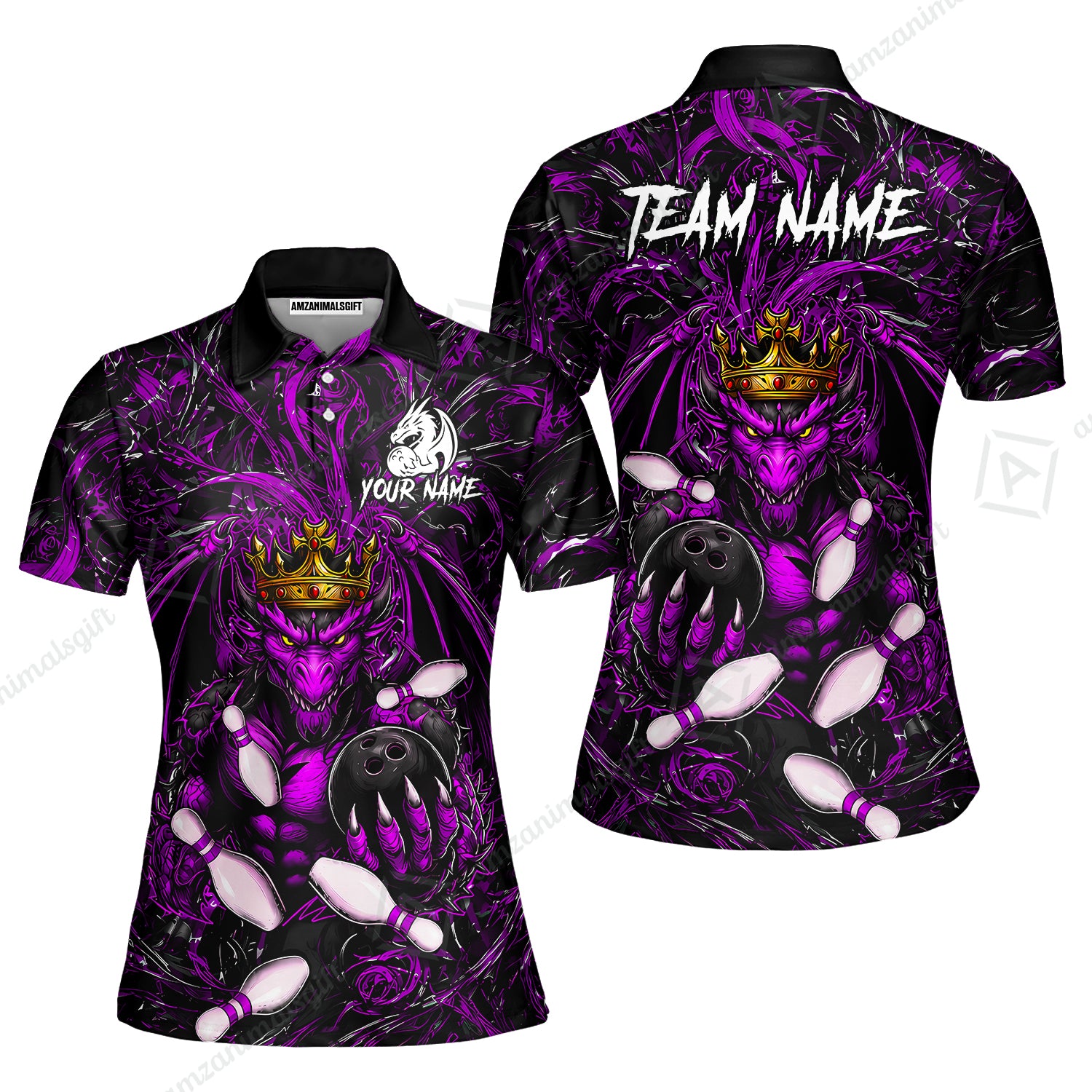 Women Polo||Purple