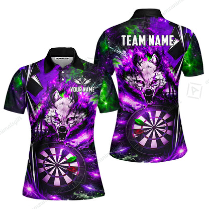 Women Polo Shirt||Purple