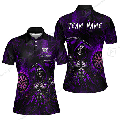 Women Polo Shirt||Purple