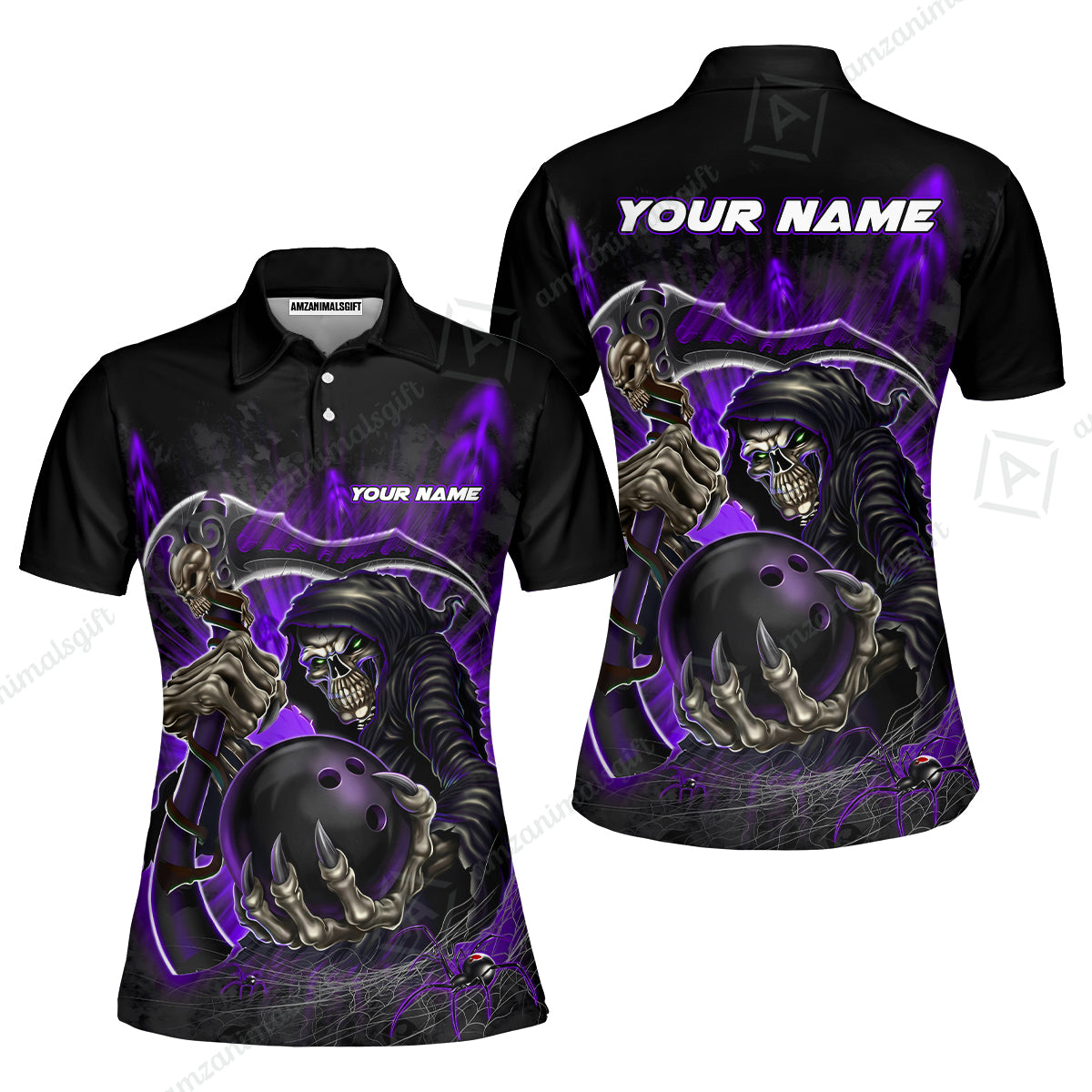 Women Polo||Purple