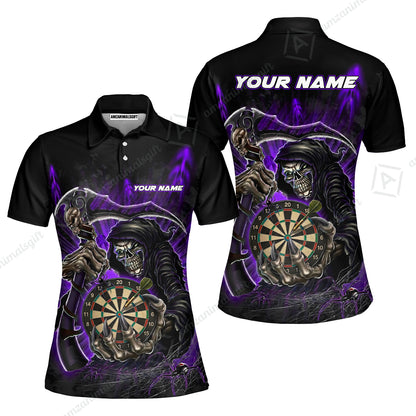 Women Polo Shirt||Purple