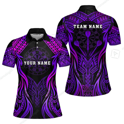 Women Polo Shirt||Purple