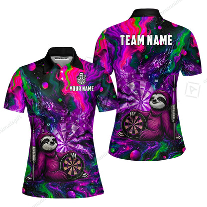 Women Polo Shirt||Purple