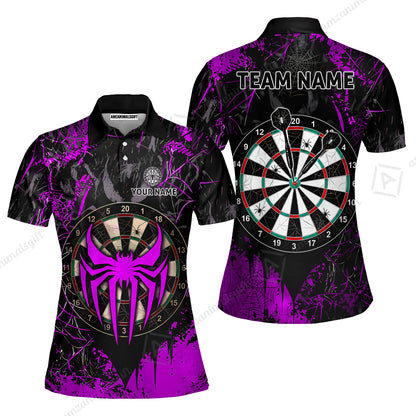 Women Polo Shirt||Purple