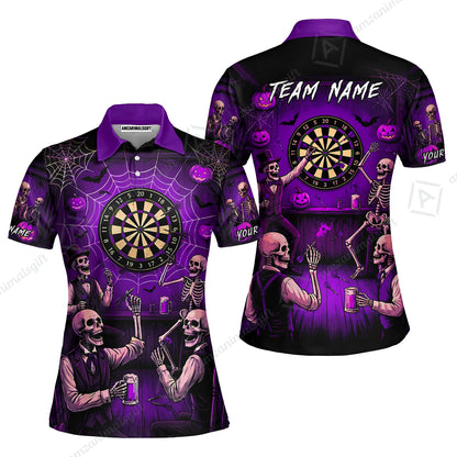 Women Polo Shirt||Purple