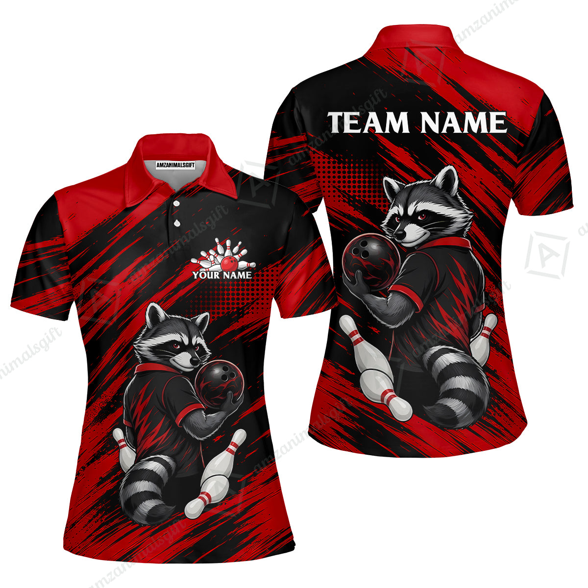 Women Polo||Red
