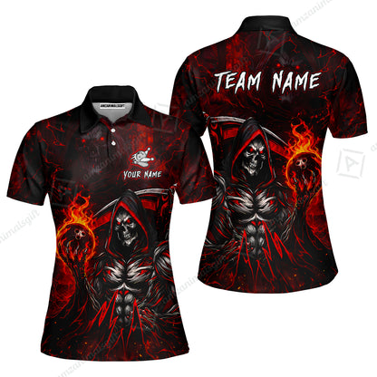 Women Polo||Red