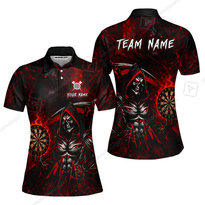 Women Polo Shirt||Red