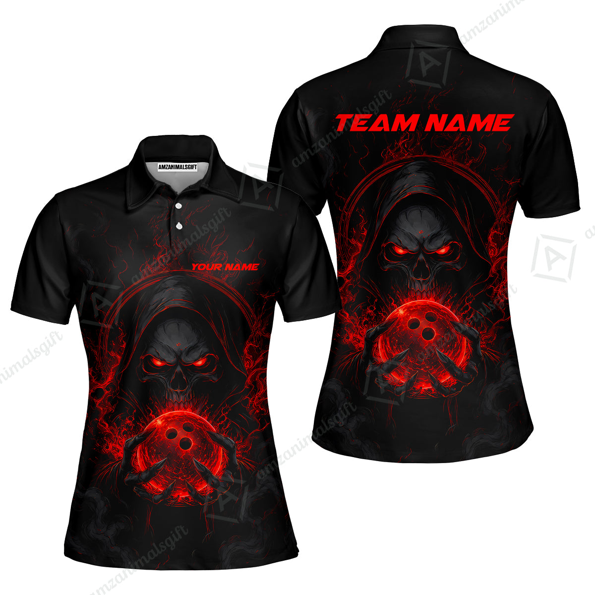 Women Polo||Red