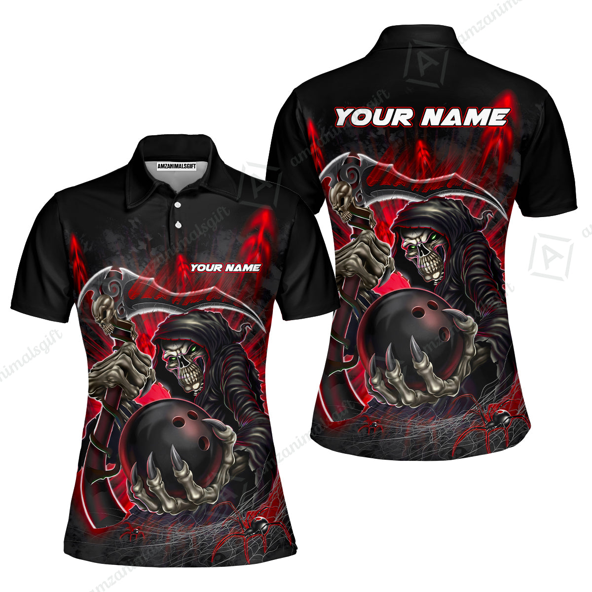 Women Polo||Red