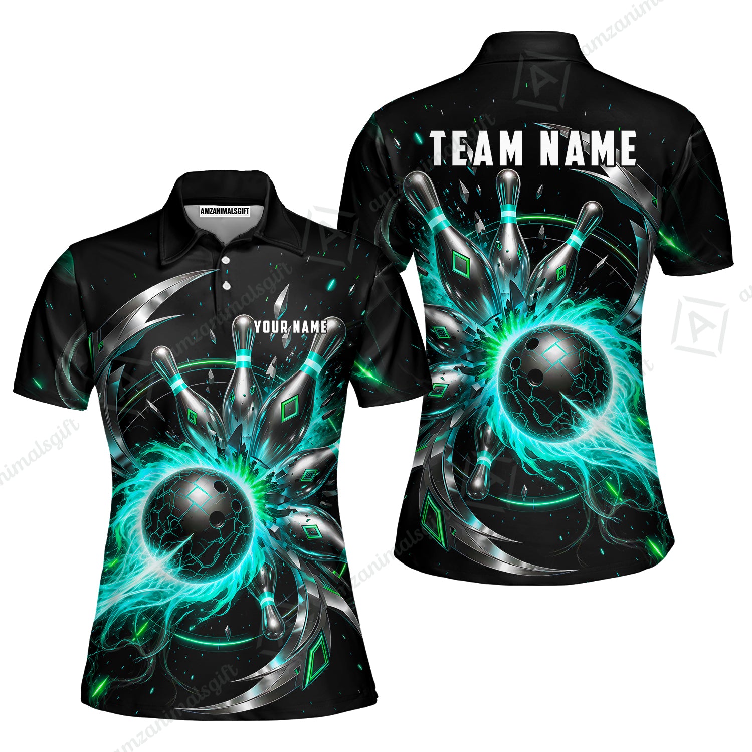 Women Polo||Turquoise