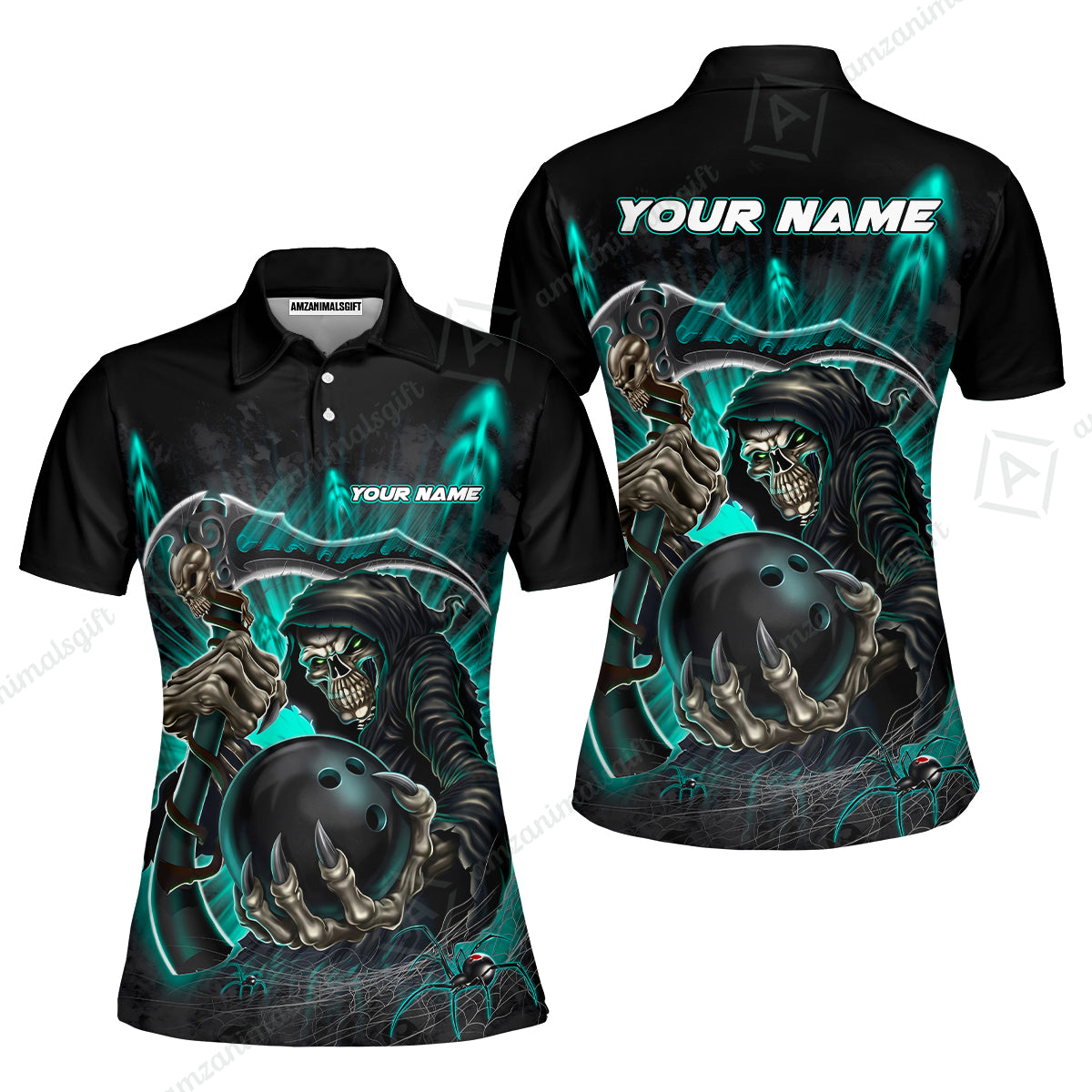 Women Polo||Turquoise