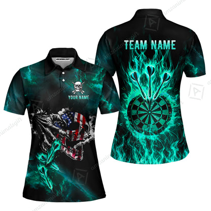 Women Polo Shirt||Turquoise