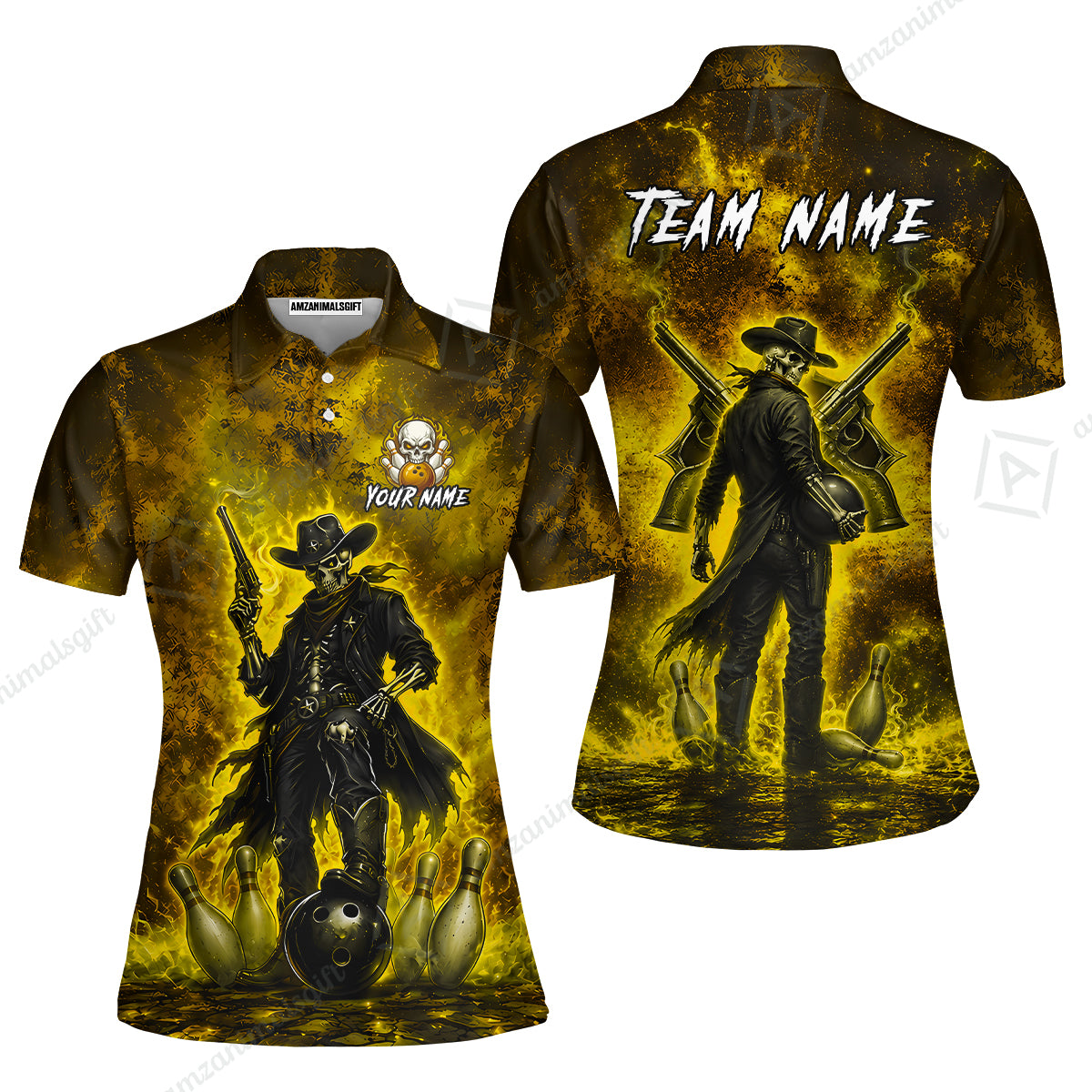 Women Polo||Yellow