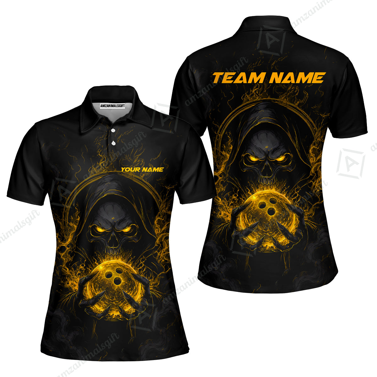 Women Polo||Yellow