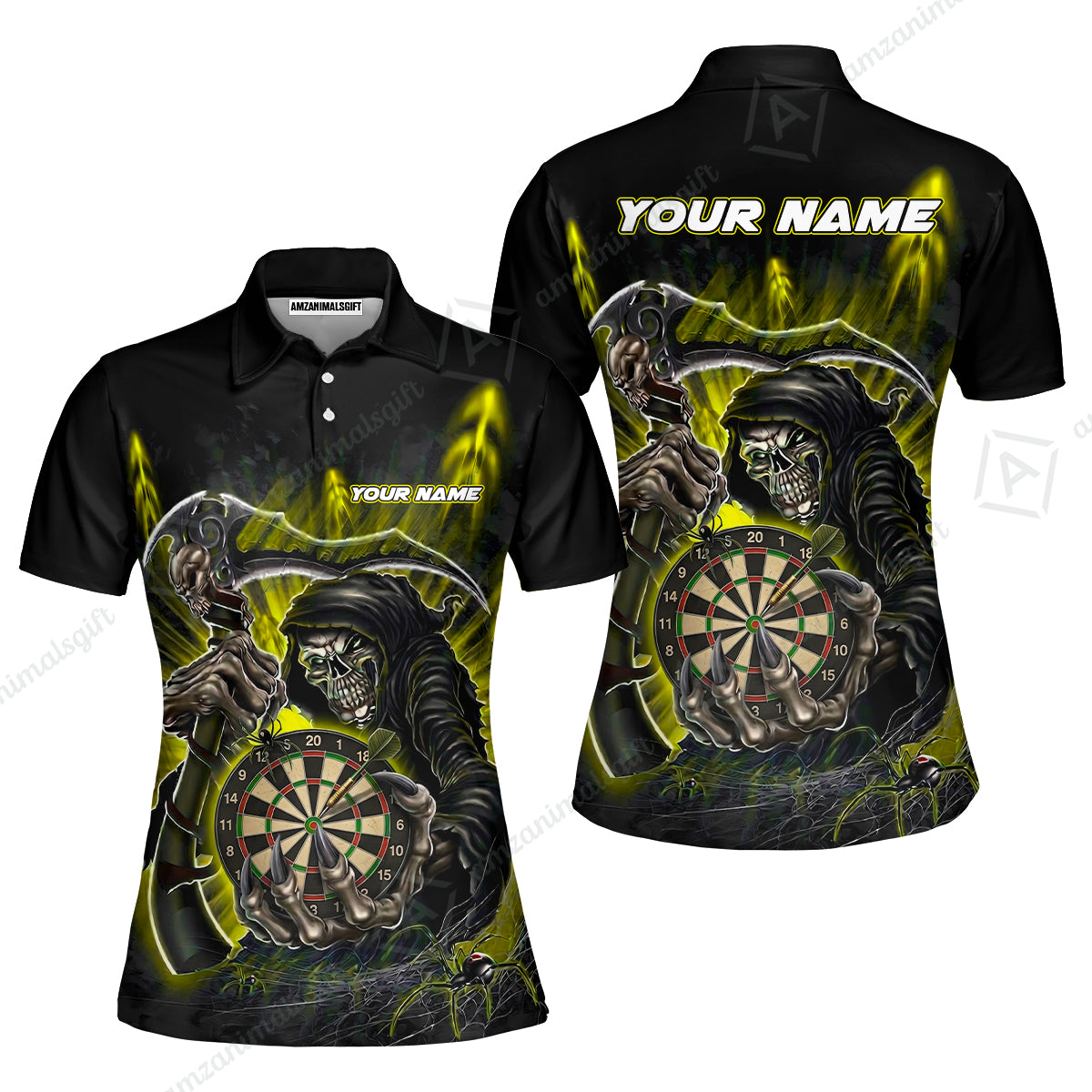 Women Polo Shirt||Yellow