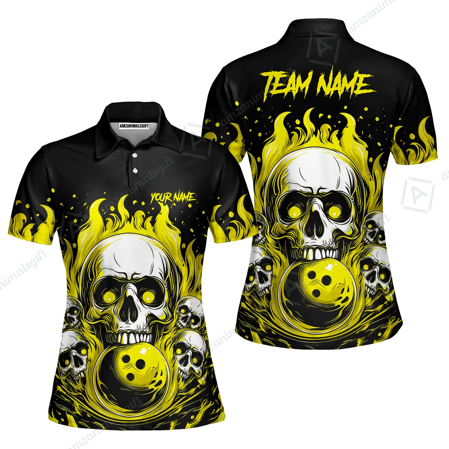 Women Polo||Yellow