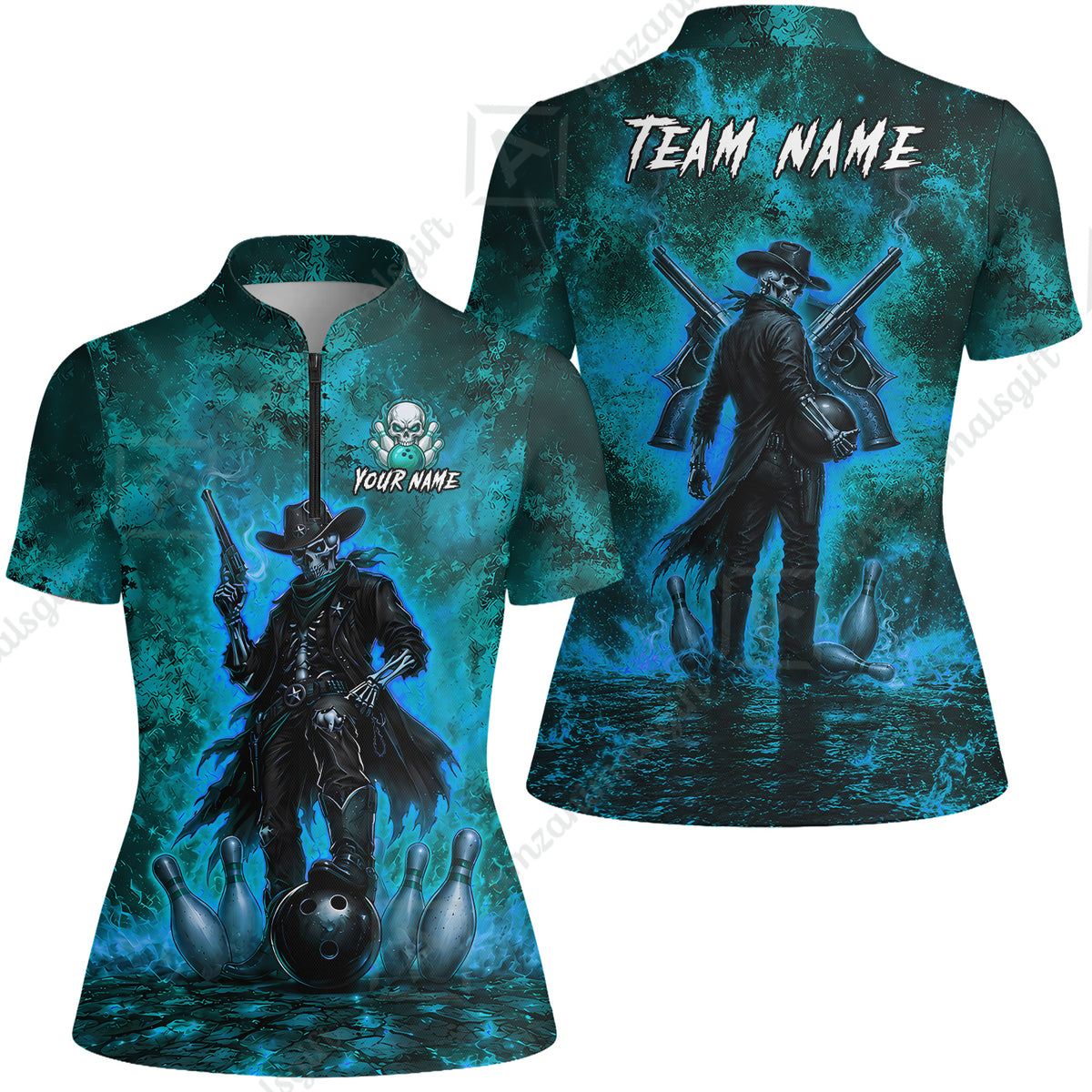 Women Jersey Shirt||Cyan