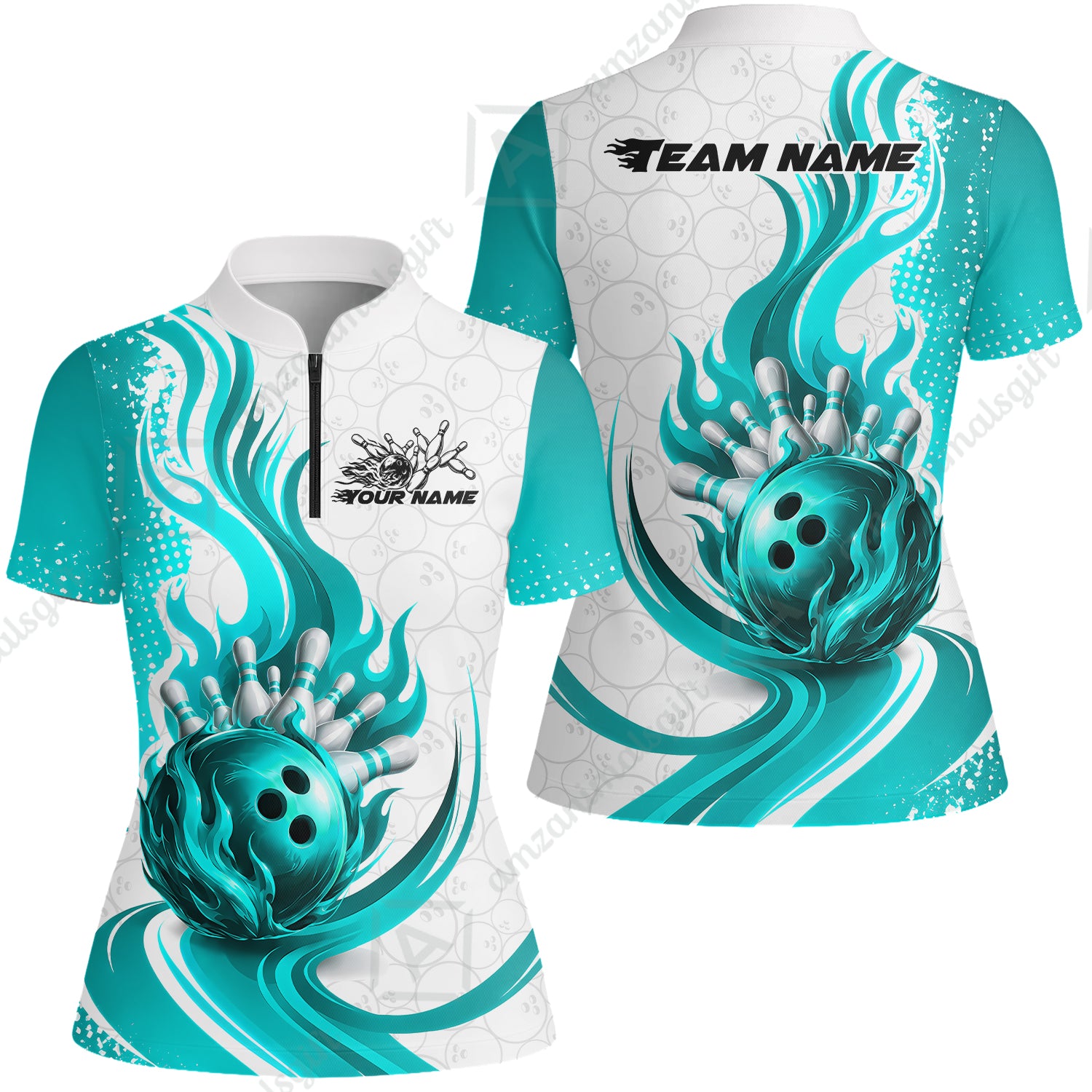 Women Jersey Shirt||Cyan