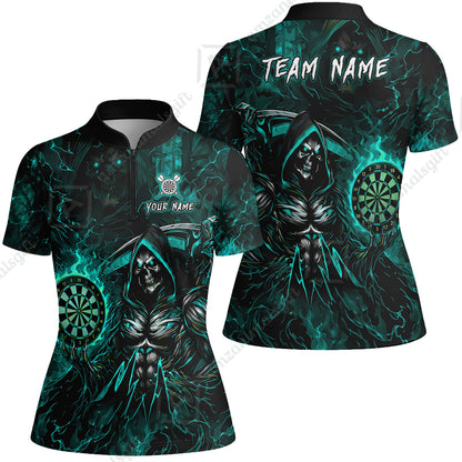 Women Jersey Shirt||Cyan