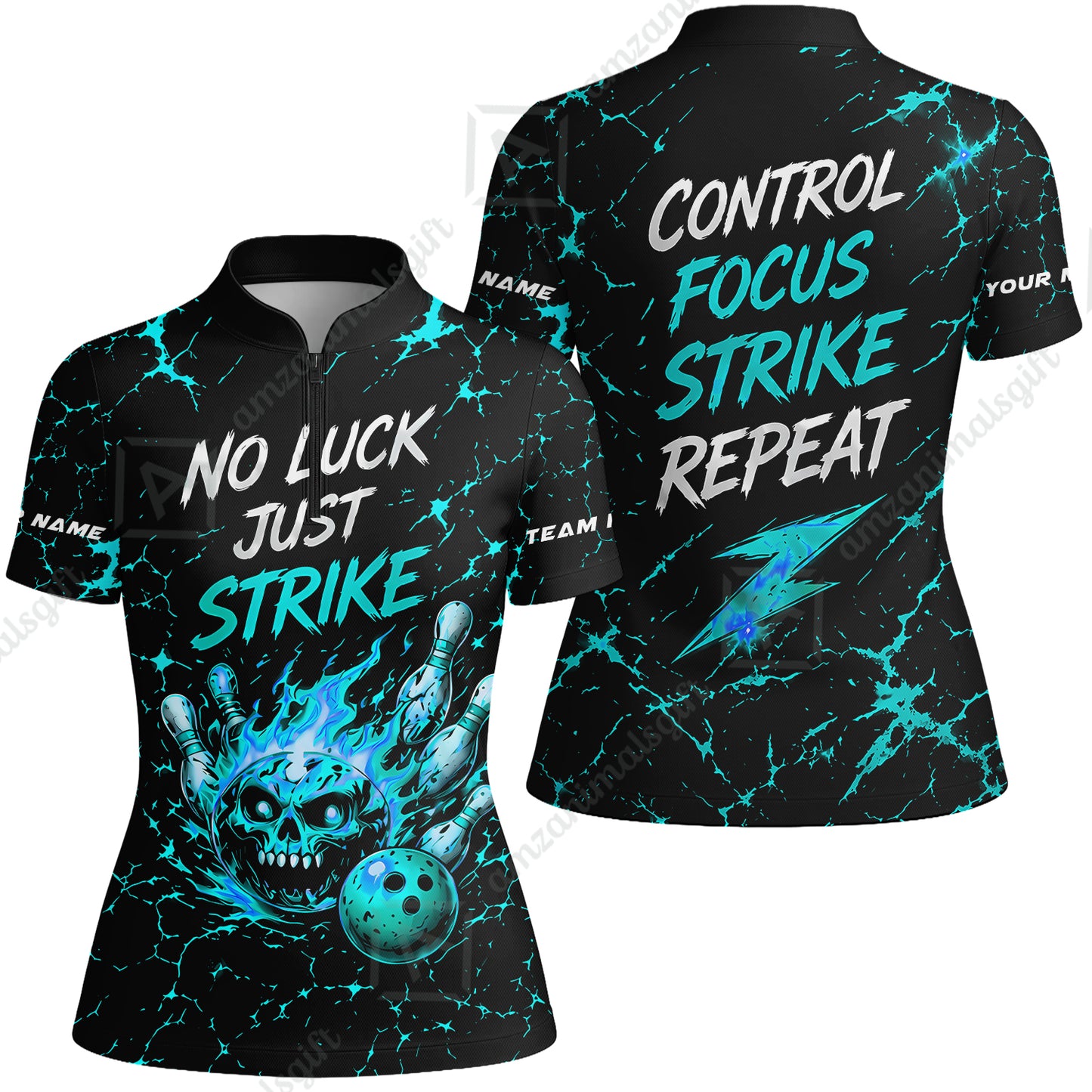 Women Jersey Shirt||Cyan