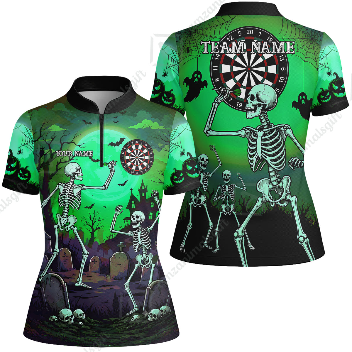 Women Jersey Shirt||Green