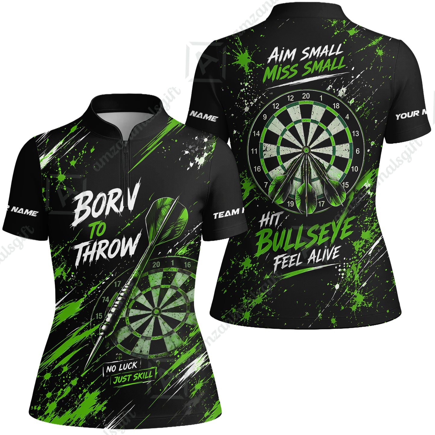Women Jersey Shirt||Green