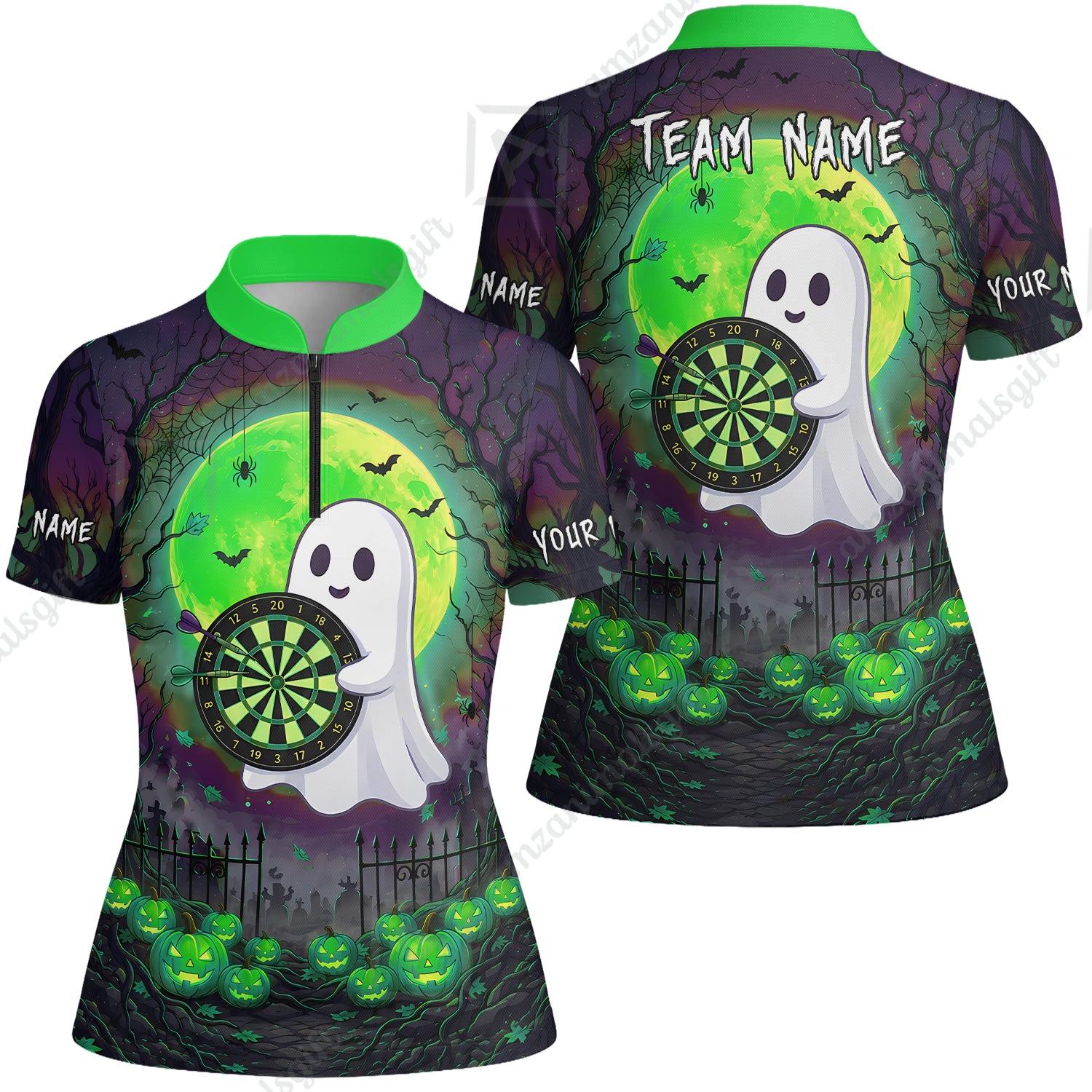 Women Jersey Shirt||Green