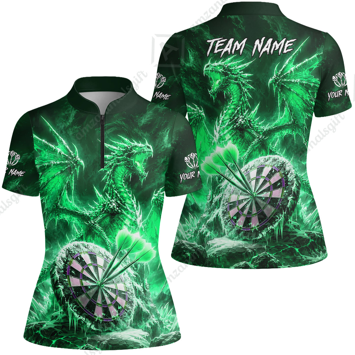 Women Jersey Shirt||Green
