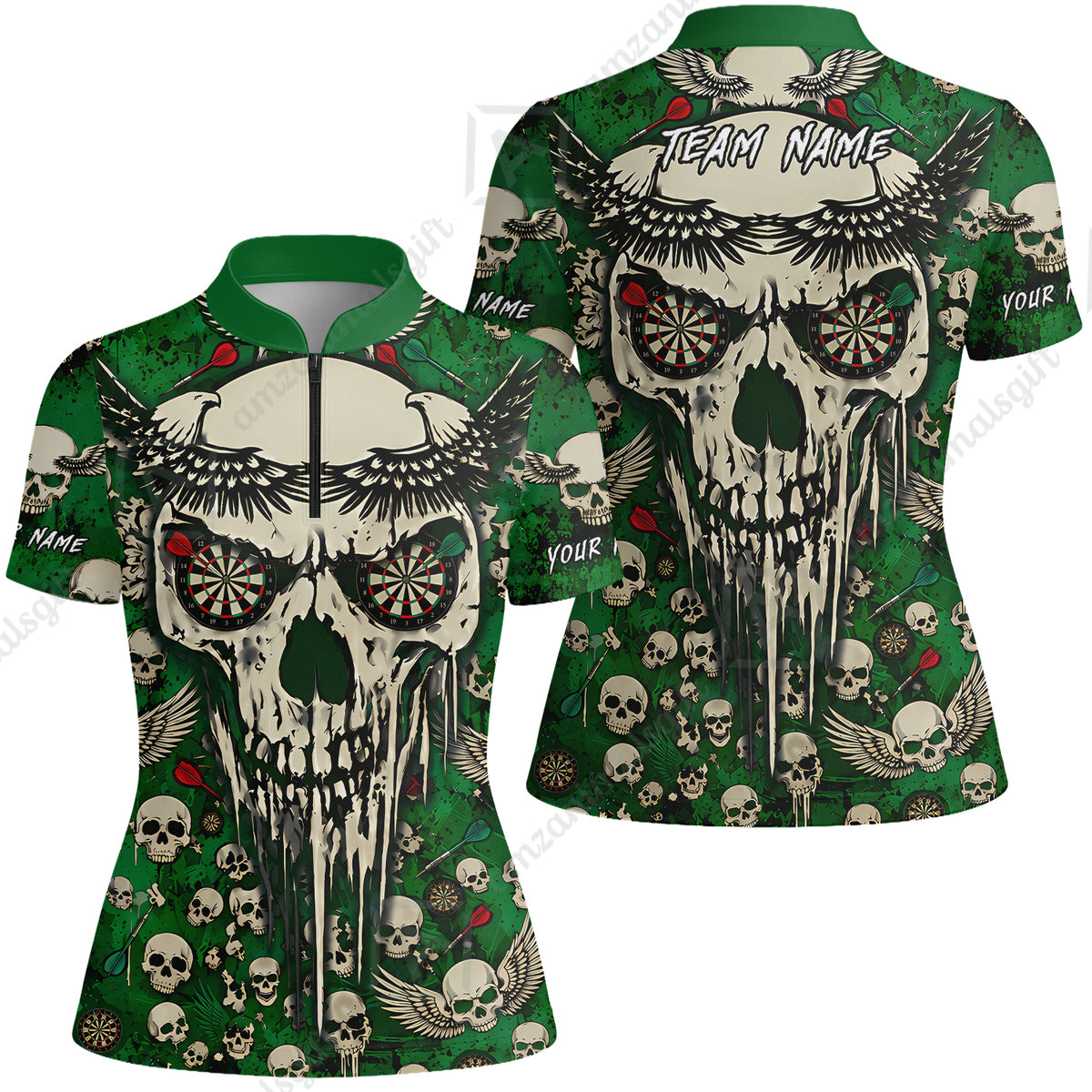 Women Jersey Shirt||Green