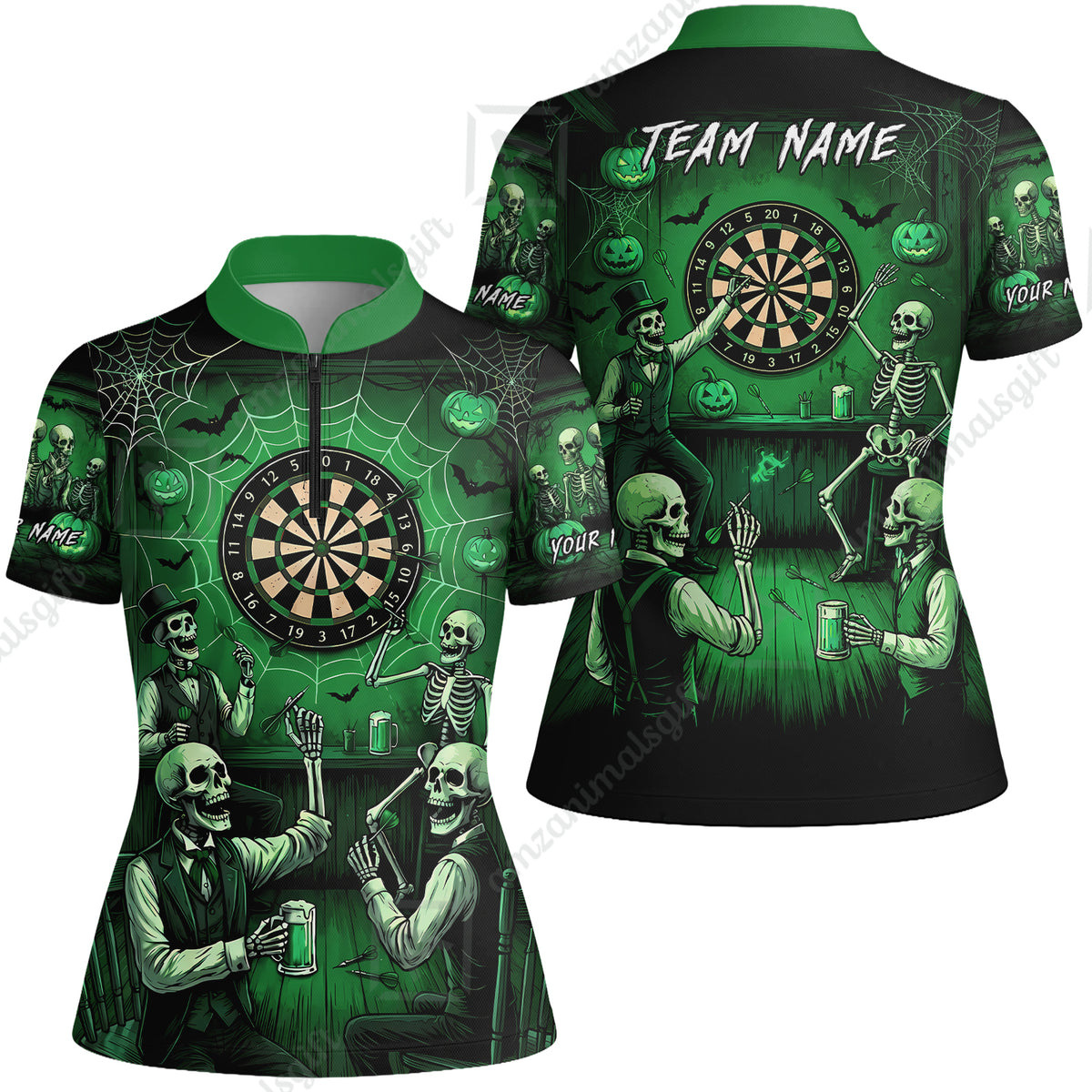 Women Jersey Shirt||Green