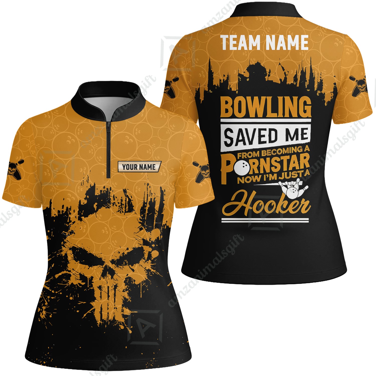 Women Jersey Shirt||Orange